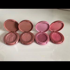 4 mini Tarte blushes